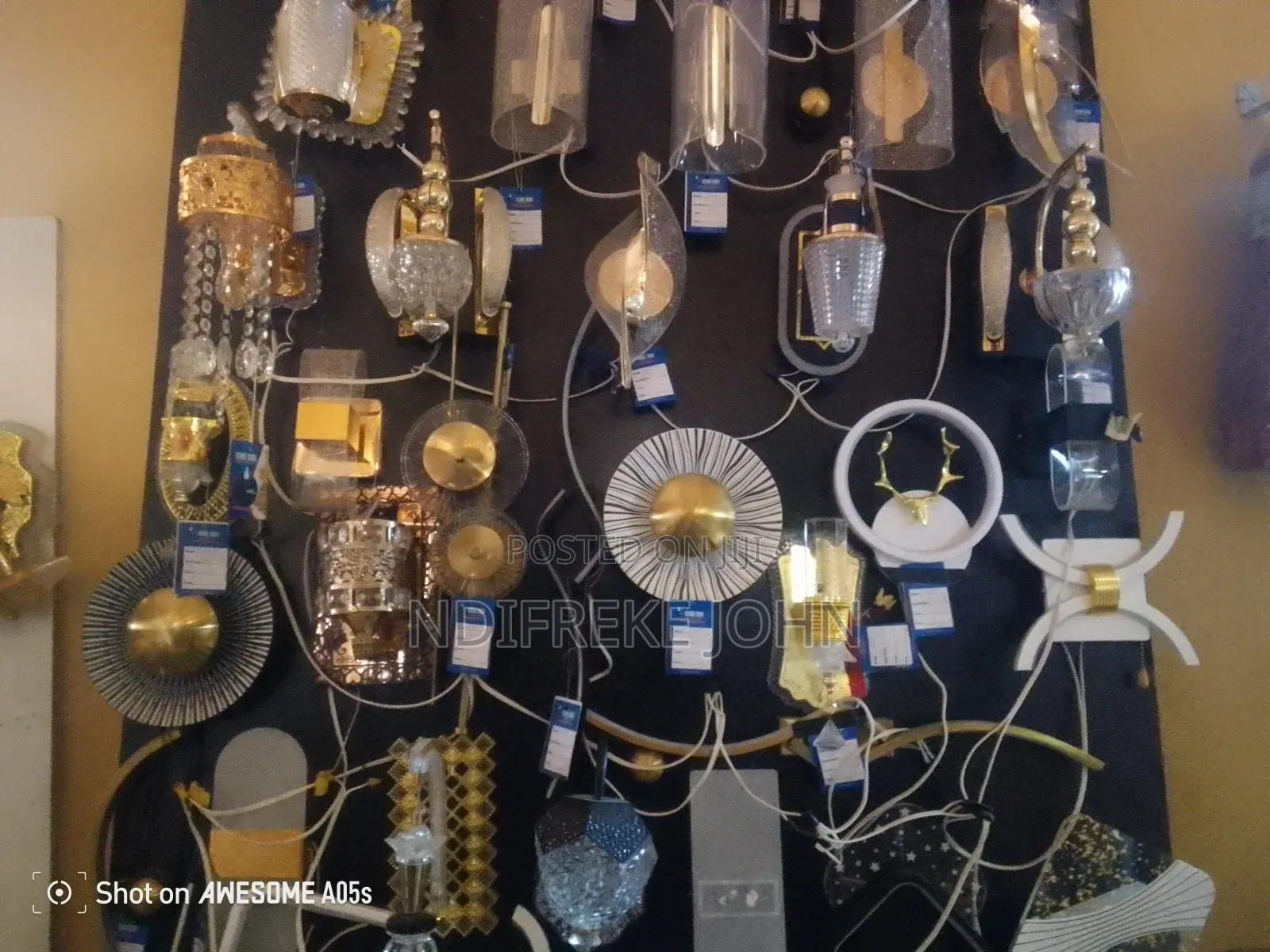 Luxurious Wall Bracket, Dropping Light, Chandeliers, Switches, Sockets