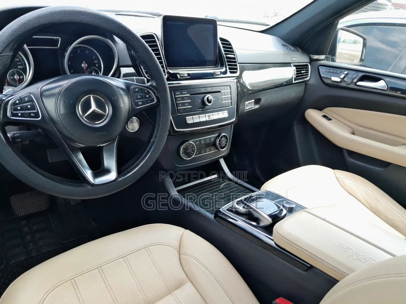 Mercedes-Benz GLS-Class 2017 Black