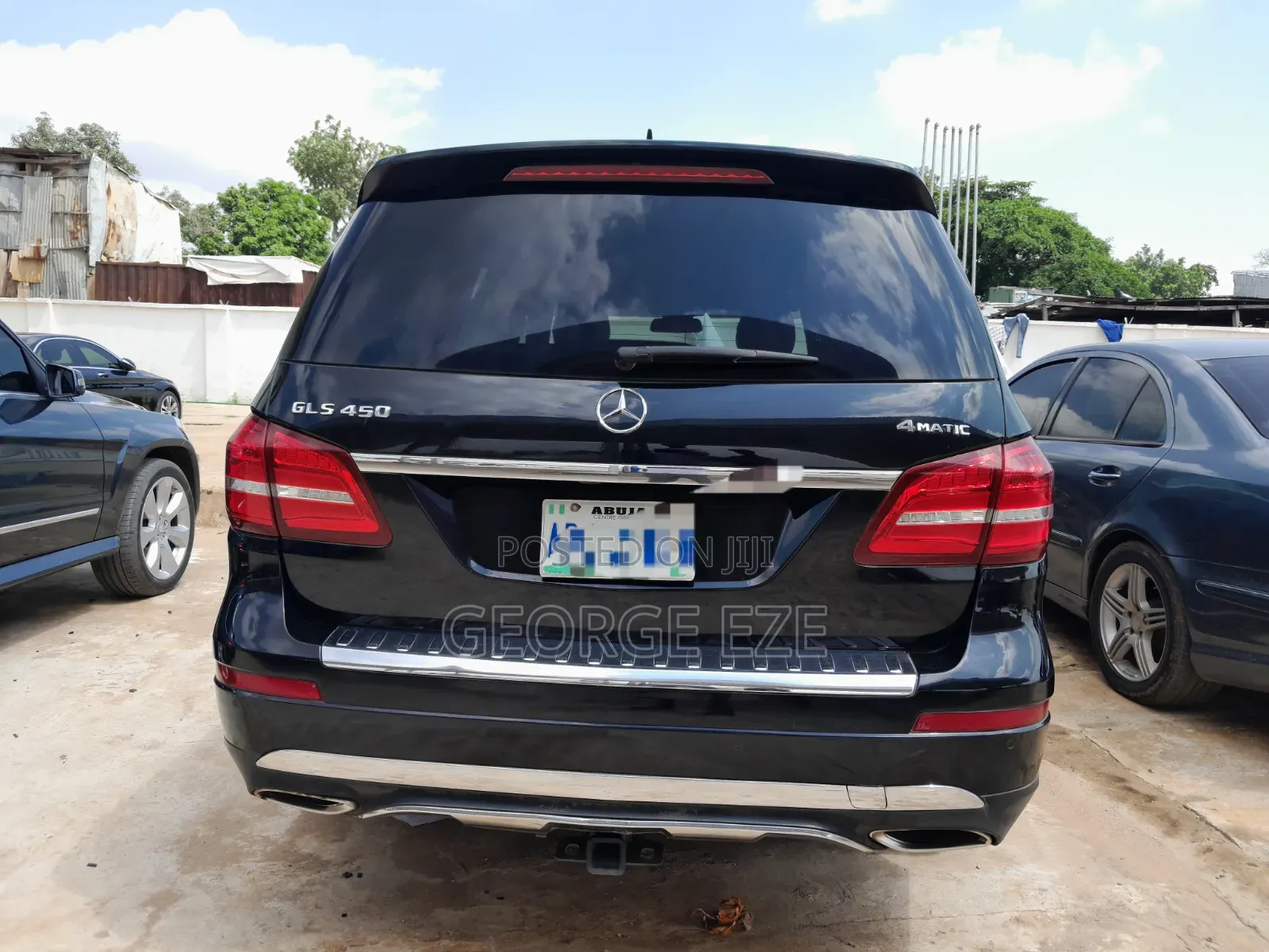 Mercedes-Benz GLS-Class 2017 Black