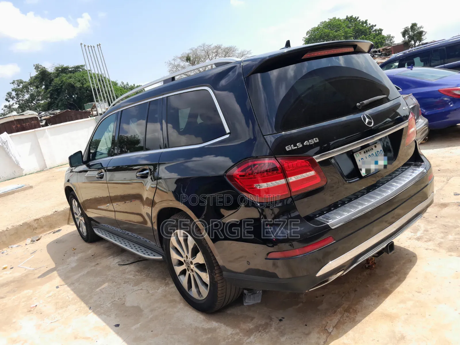 Mercedes-Benz GLS-Class 2017 Black