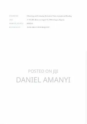 Driving Work Cv