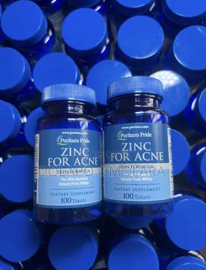 Puritan's Pride Zinc for Acne - 100 Tablets 1pc