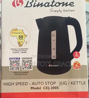 Binatone Electric Kettle Cej 2005
