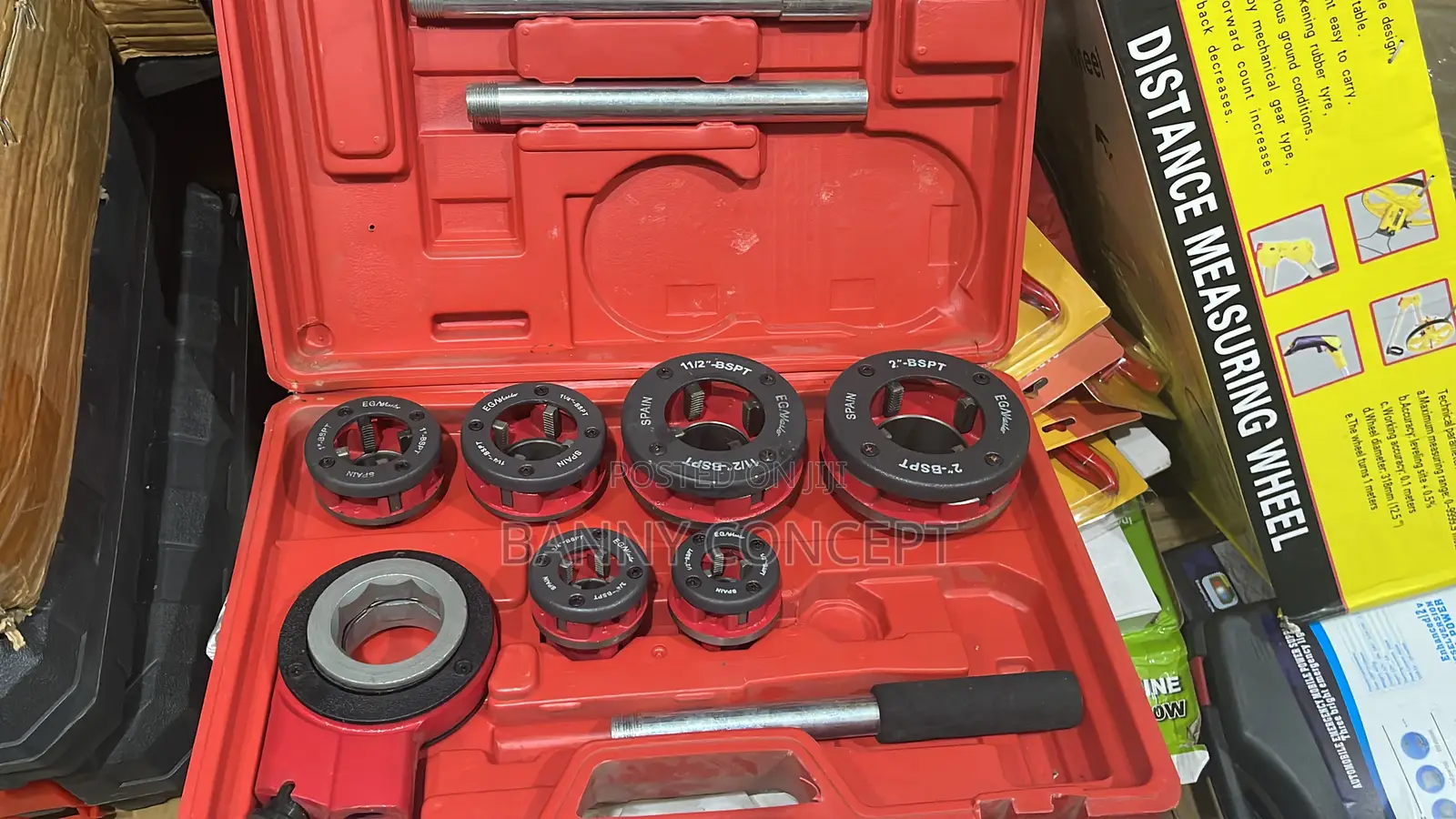 Manual Ratchet Pipe Threading Kit