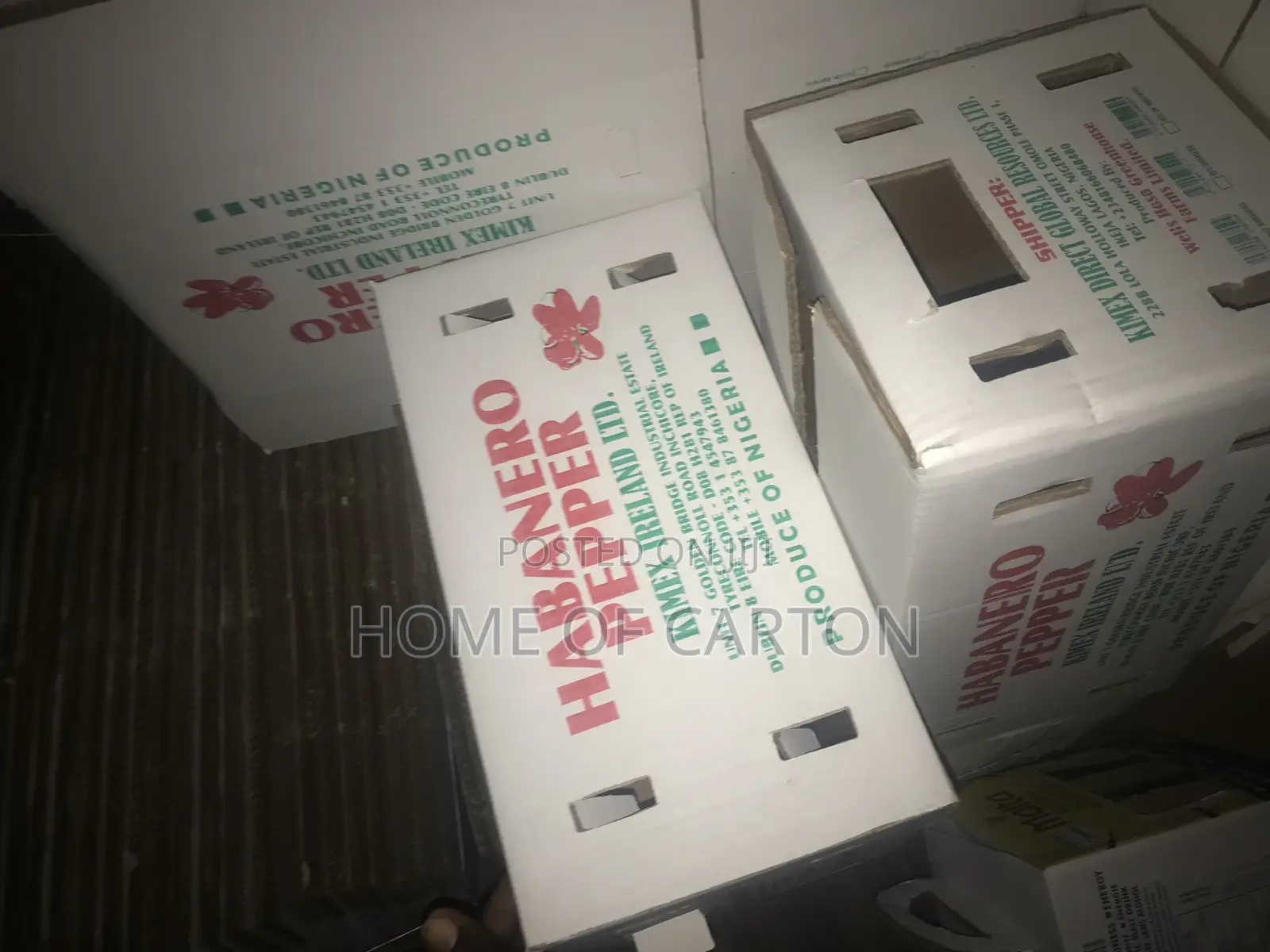 Pepper Carton