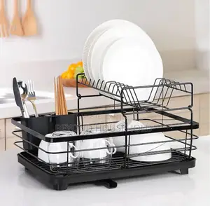 Plate Rack , Kitchen Dish Drainer Plate Rack