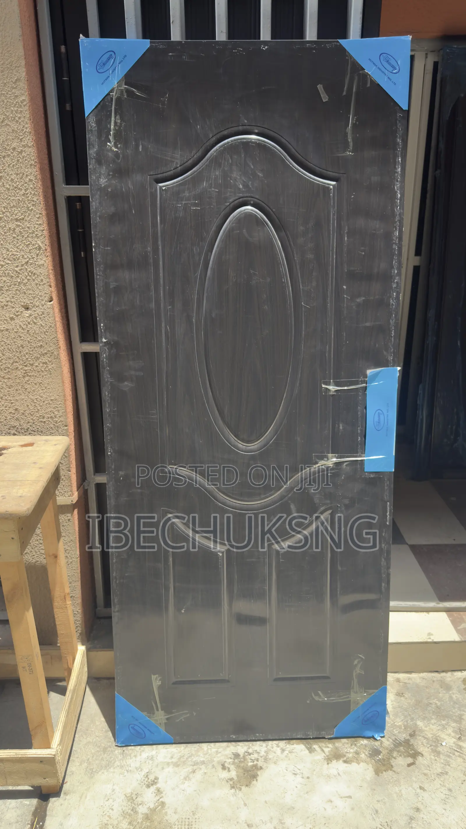  3ft Harmony Balck Panel Door 