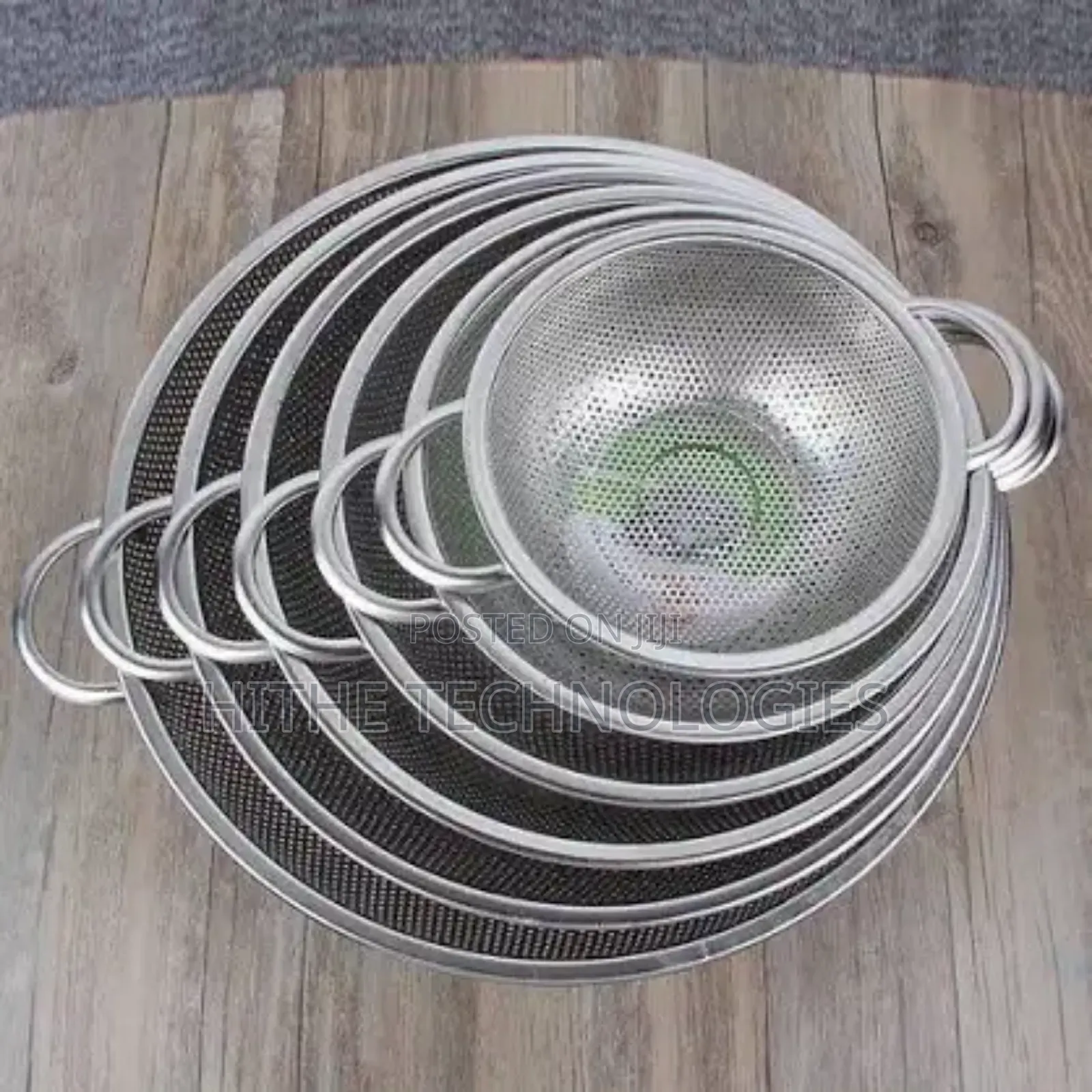 6-Pc Stainless Steel Sieve