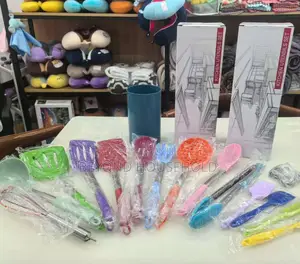 14 Pcs, Multi Colored Silicone Spoon Set