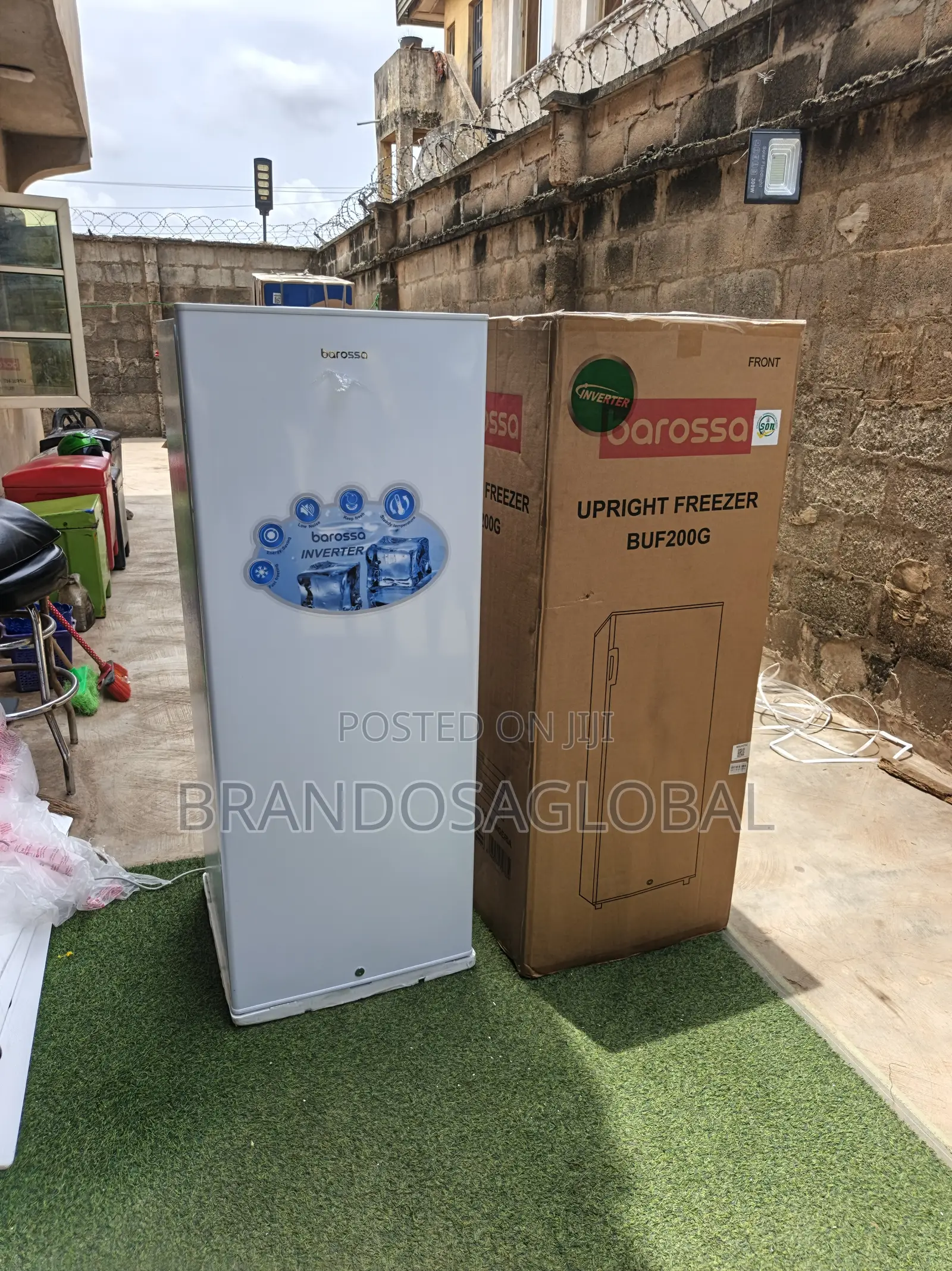 Barossa Upright Freezer [Buf200g]Fast Freezing Upright Storage Freezer