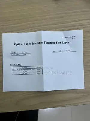 Optical Fiber Identifier