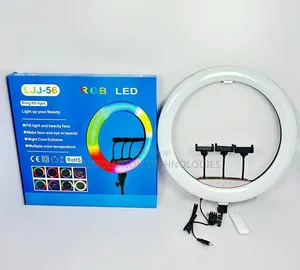 LJJ-22 RGB Ring Light With Stand
