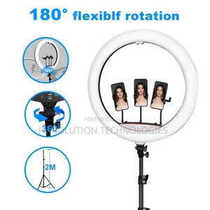 LJJ-22 RGB Ring Light With Stand