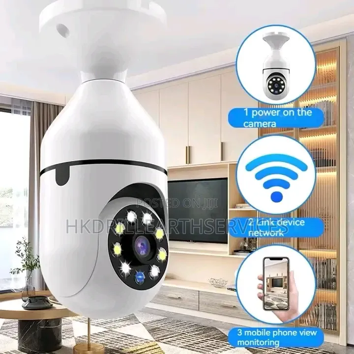 360 Degree Surveillance Security Camera