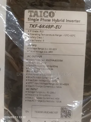 6kva 48v Taica Solar Hybrid Inverter