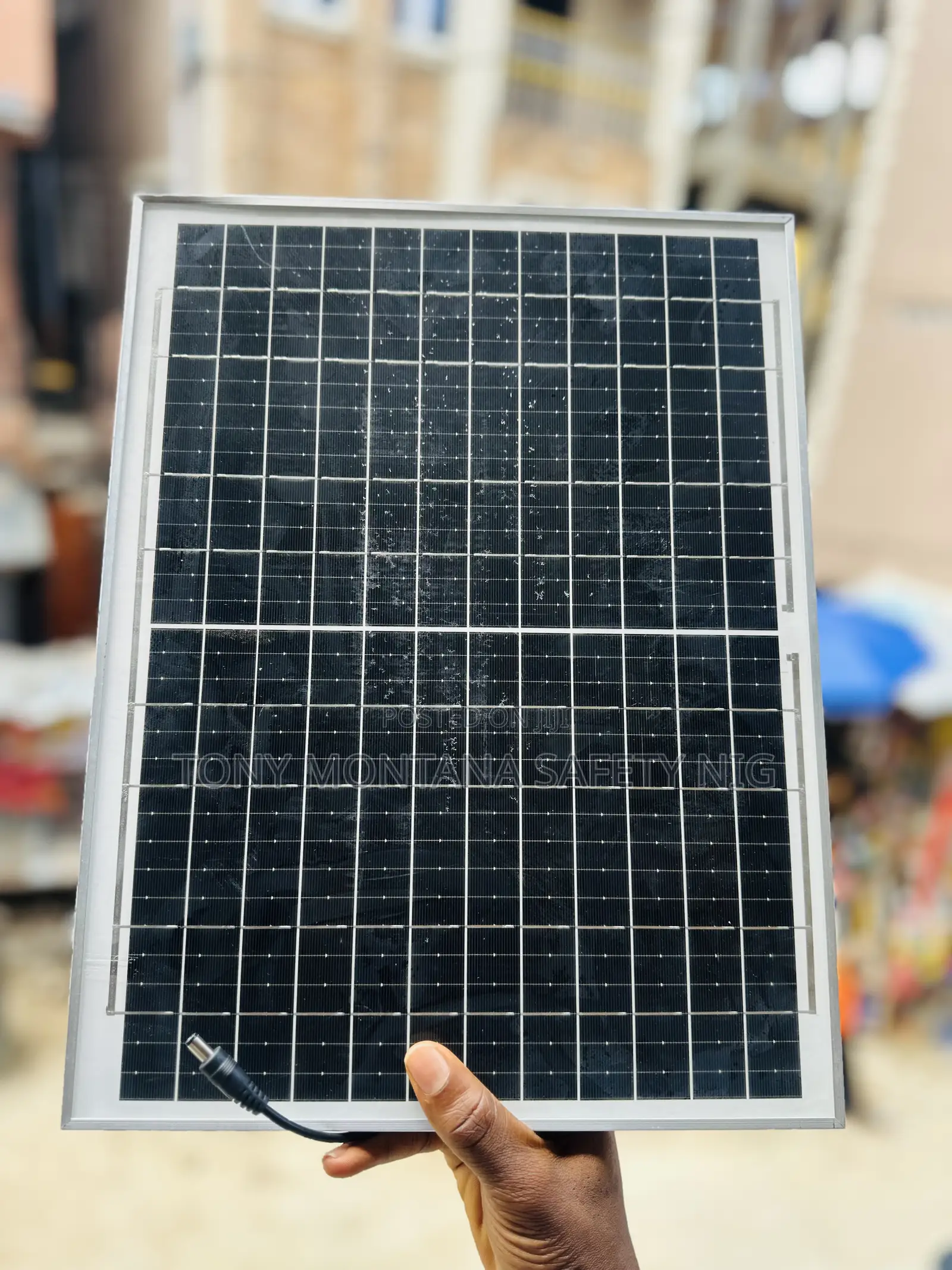 20w 12v Monocrystalline Solar Panel With Dc Cable