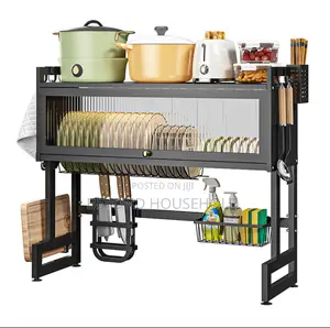 Over the Sink , Dish Draining ,Kitchen Rack With Cover