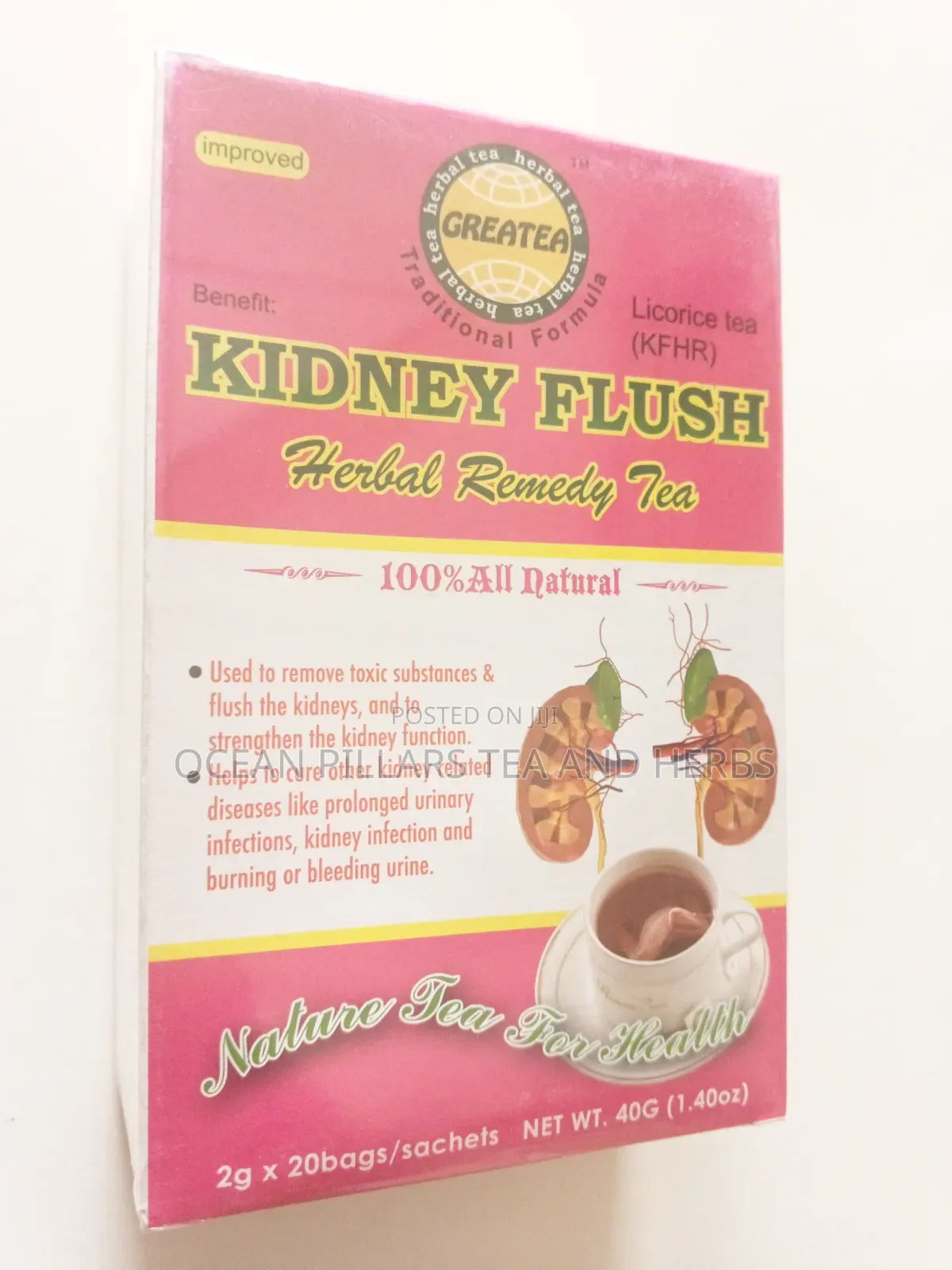 Improved Kidney Flush Herbal Tea