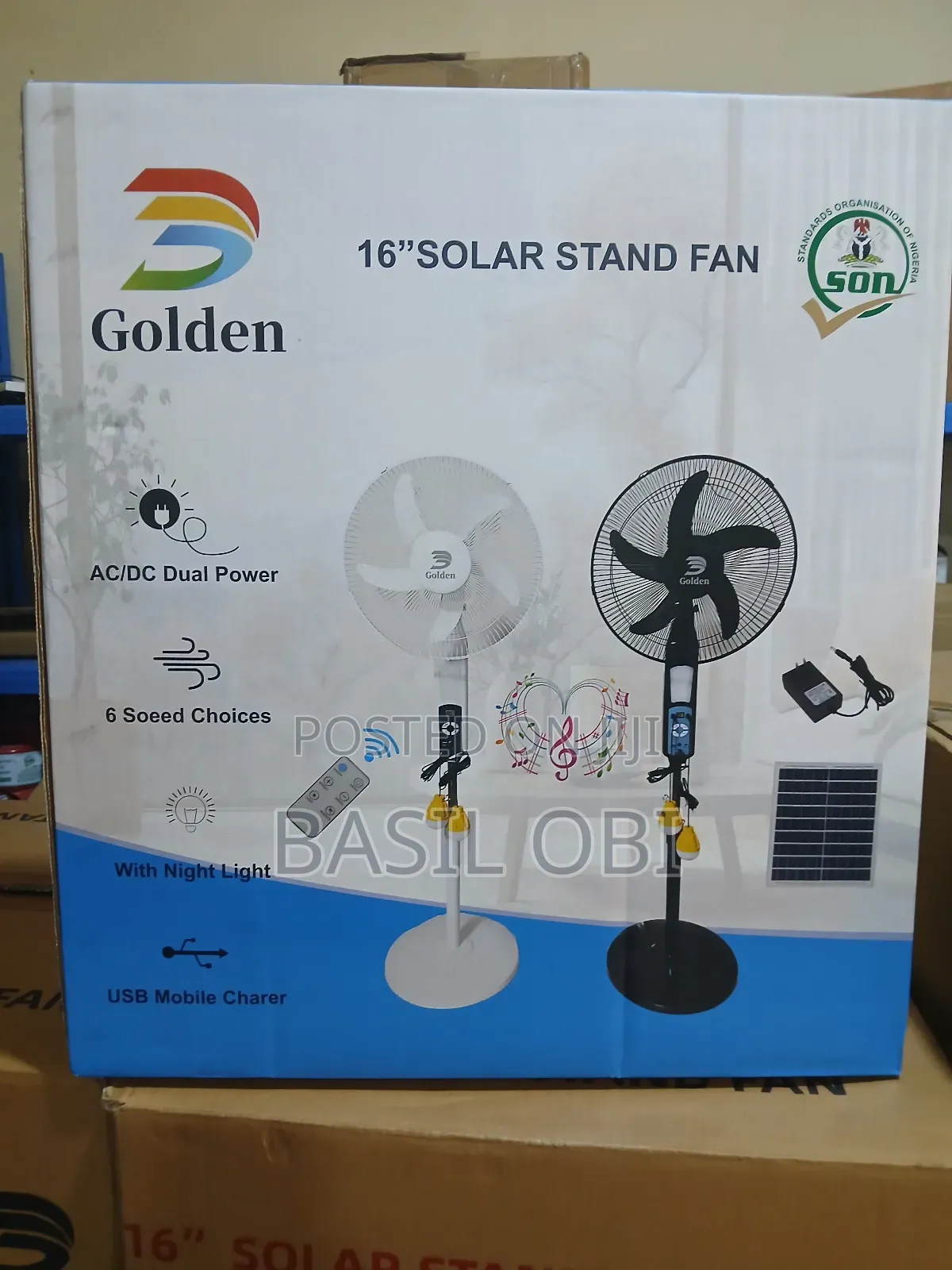 Ssolar Fan