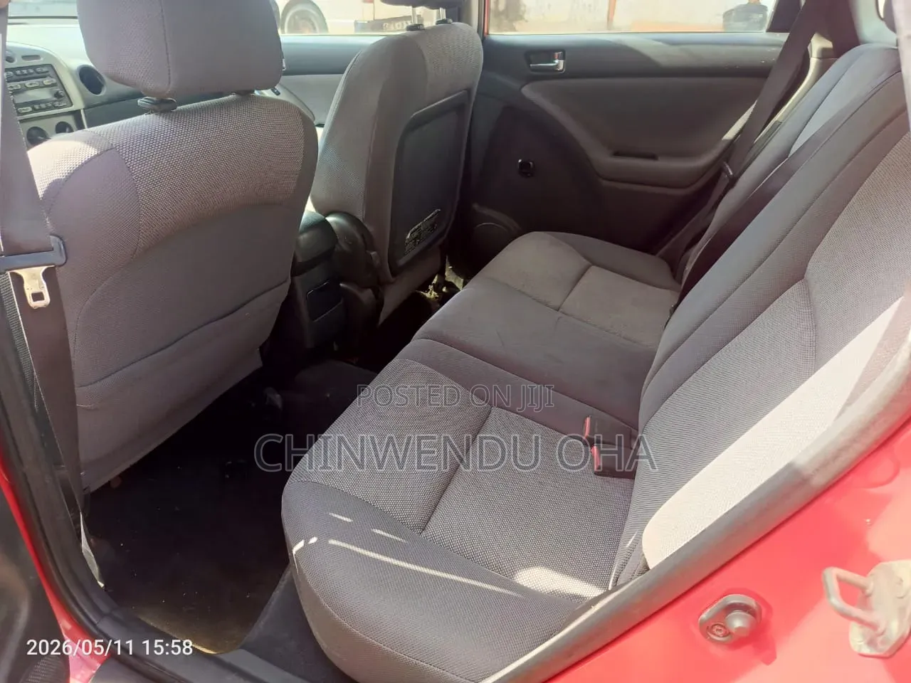 Toyota Matrix 2004 Red