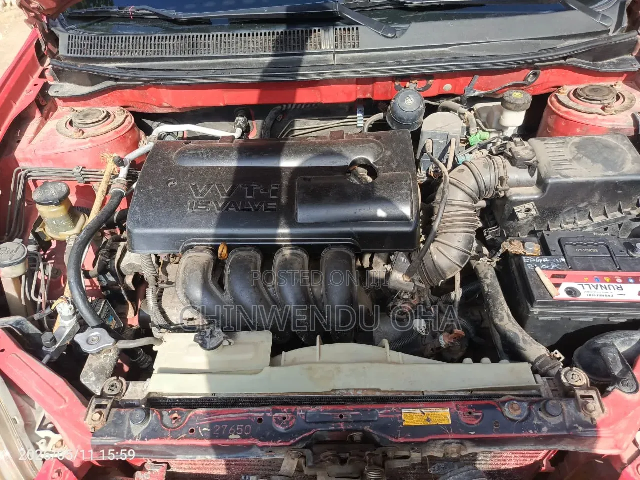 Toyota Matrix 2004 Red