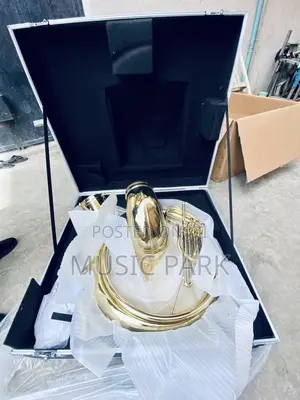 Brand New Gold Lacquer Sousaphone