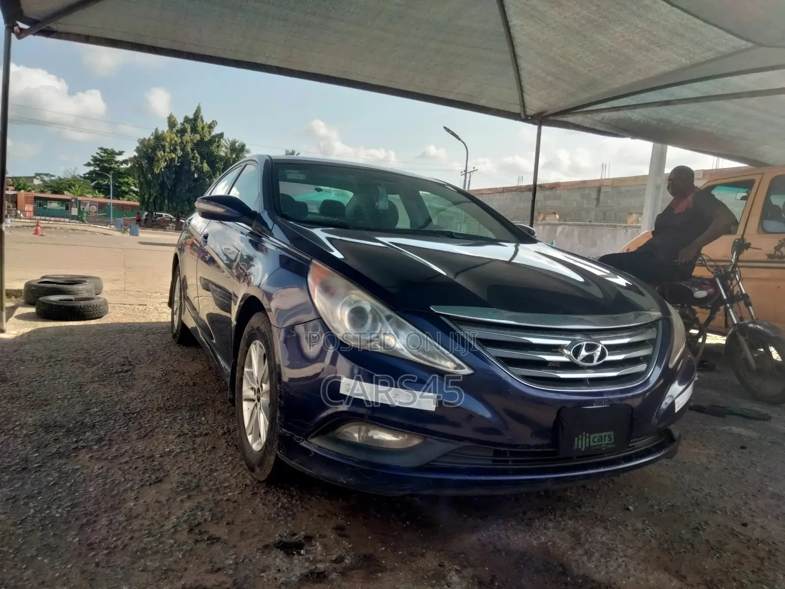 Hyundai Sonata 2014 Blue