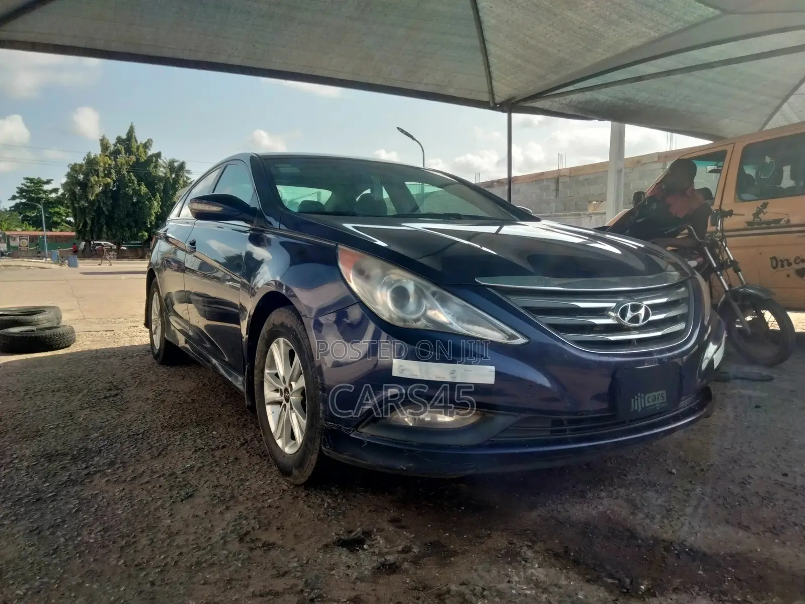Hyundai Sonata 2014 Blue