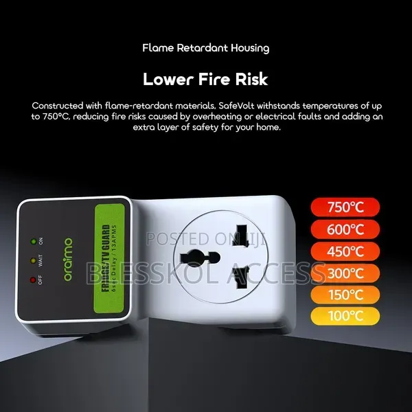 Oraimo Safevolt Smart Safe Extension