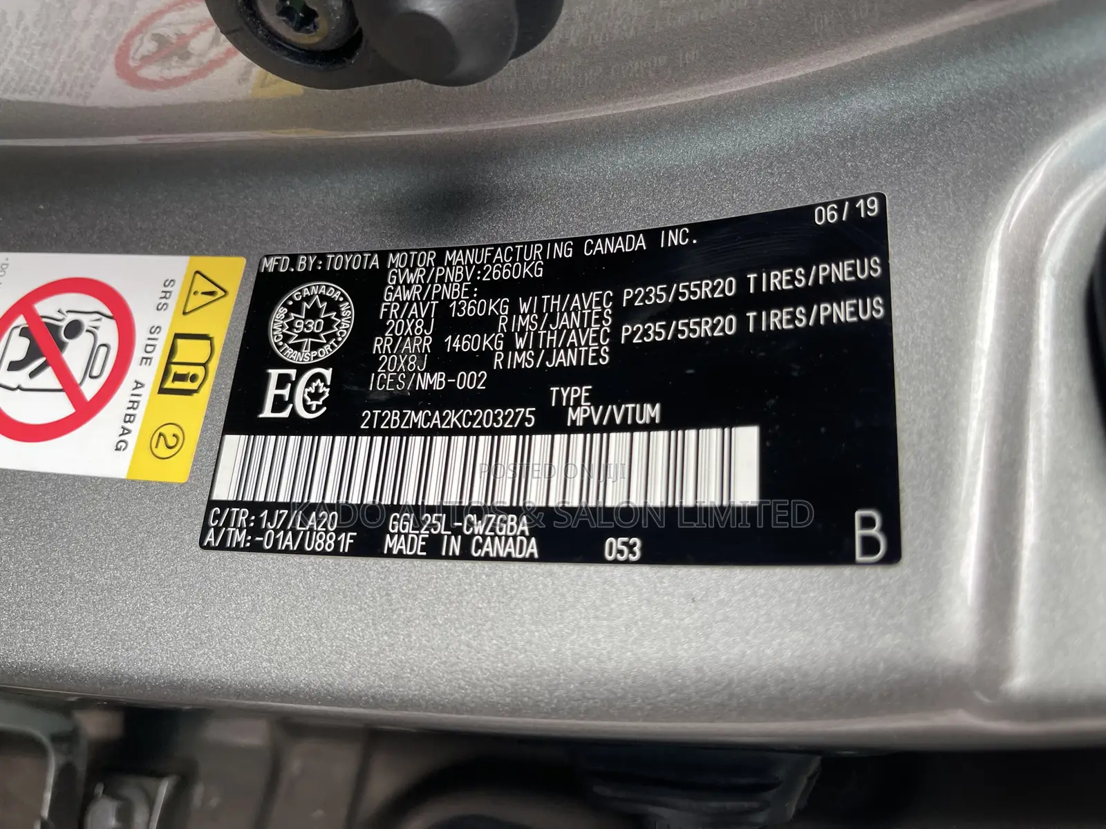 Lexus RX 2019 Gray