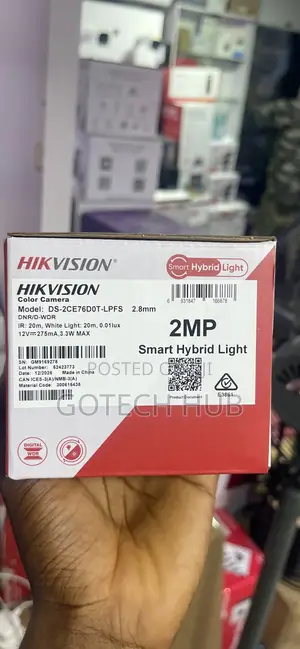 Hikvision Ds-2ce76d0t-LPFS Indoor Audio 2mp Camera