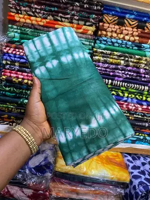 Original Adire Batik Fabric for Sewing