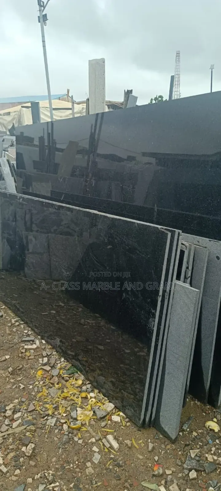 Black Granite Marble Slab 2cm Thickness