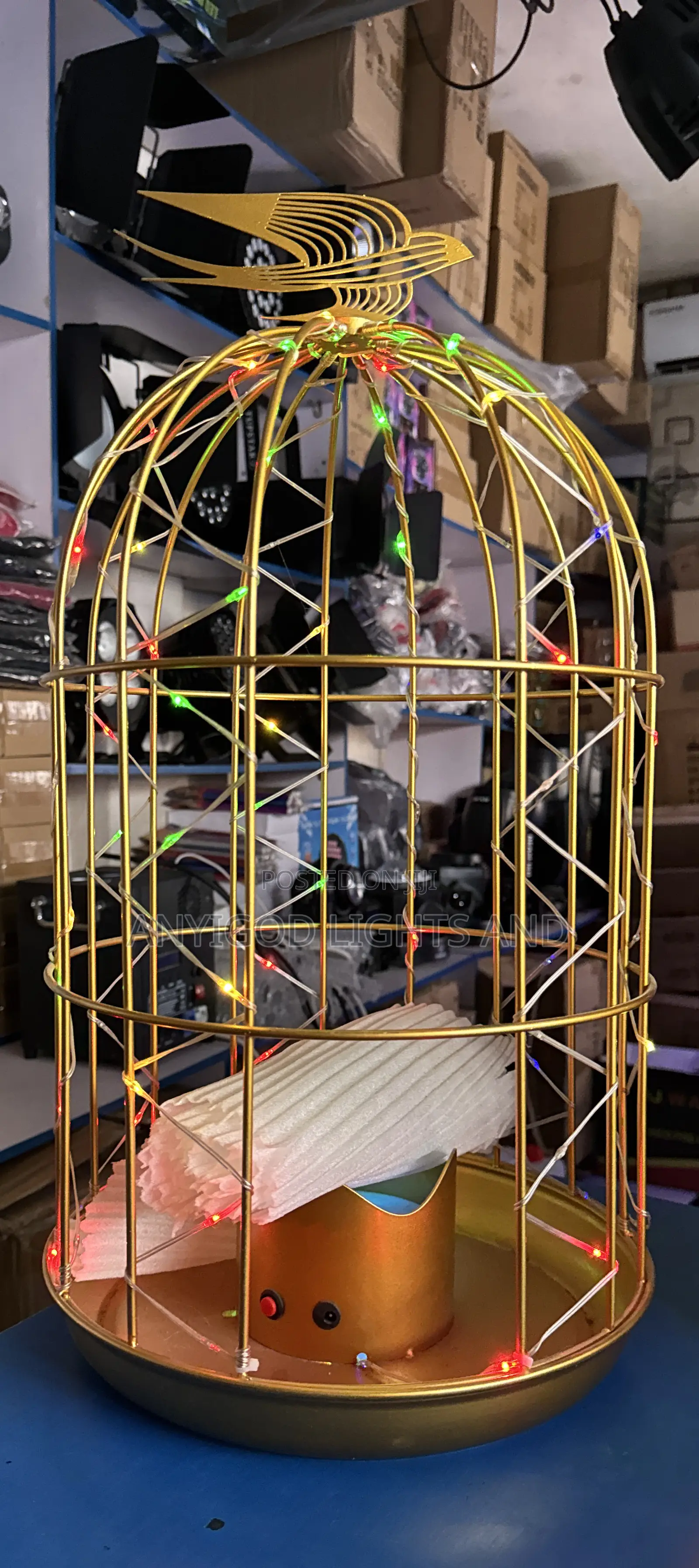 Led Cage Martel Wine Carrier