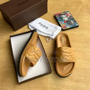 Luxury Designer Pedro Slippers