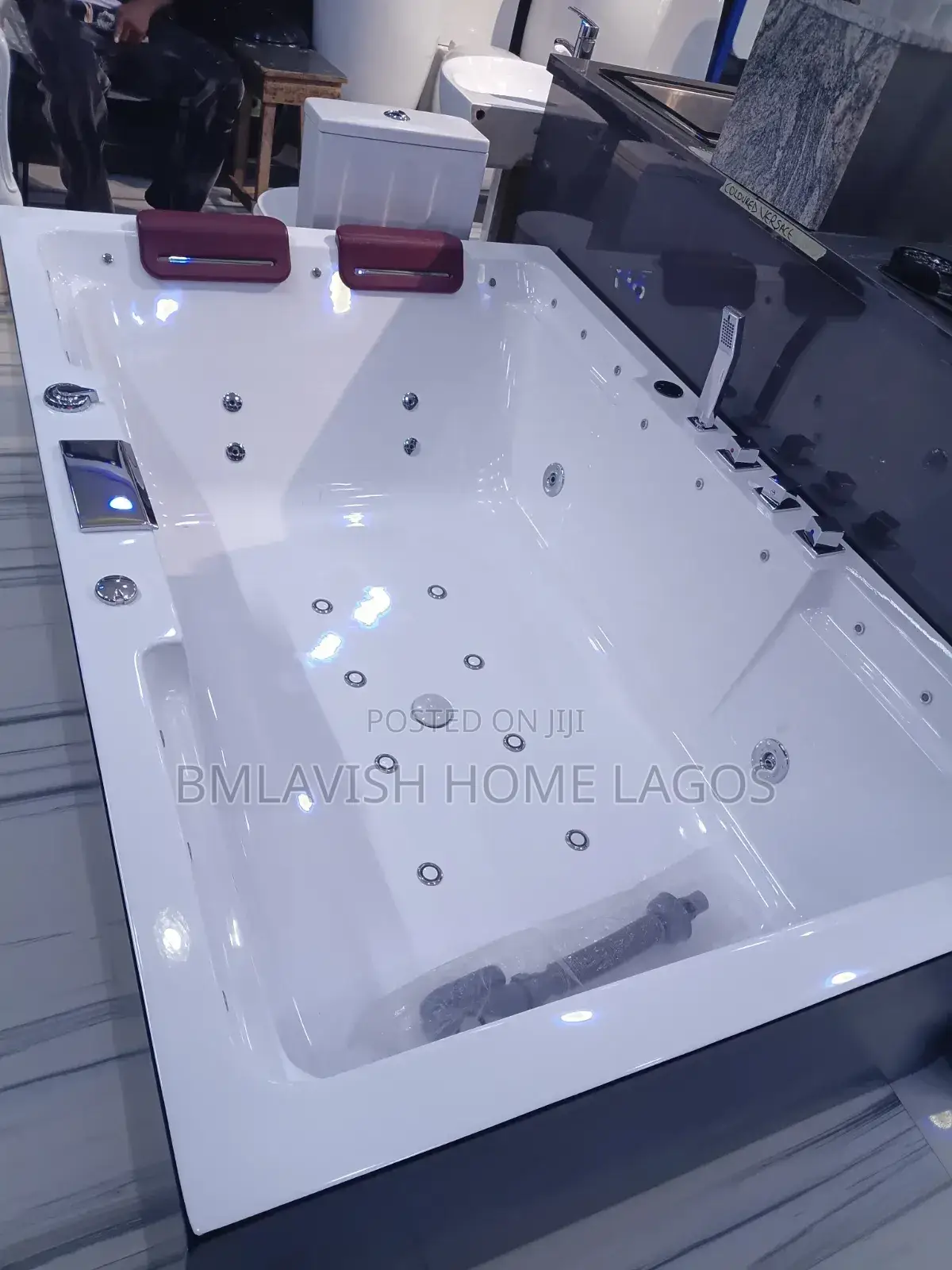Special Acrylic Double Jacuzzi Set