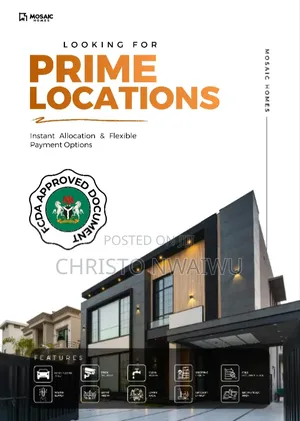 Mosaic Homes Estate Land for Sale