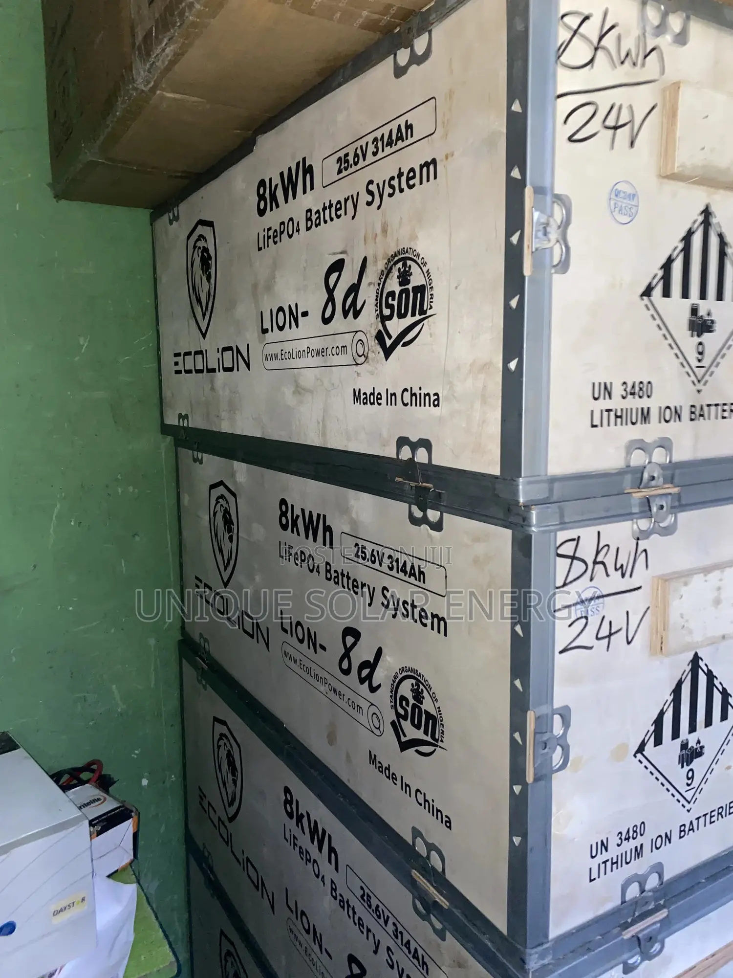 8kwh 24v Ecolion Lithium Battery