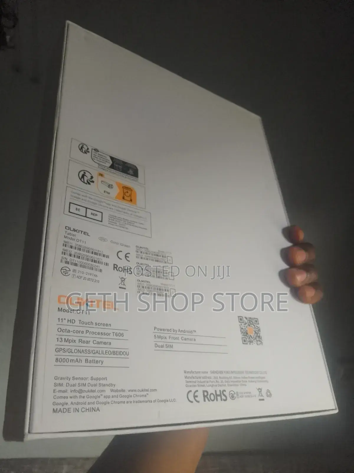 Oukitel Ot11 Tablet 24gb Ram + 128gb Rom