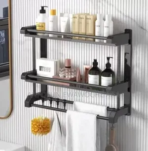 2layers Rack Black
