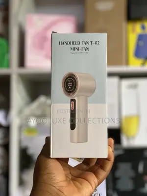 Portable Turbo Mini Fan T-02 - Rechargeable Powerful