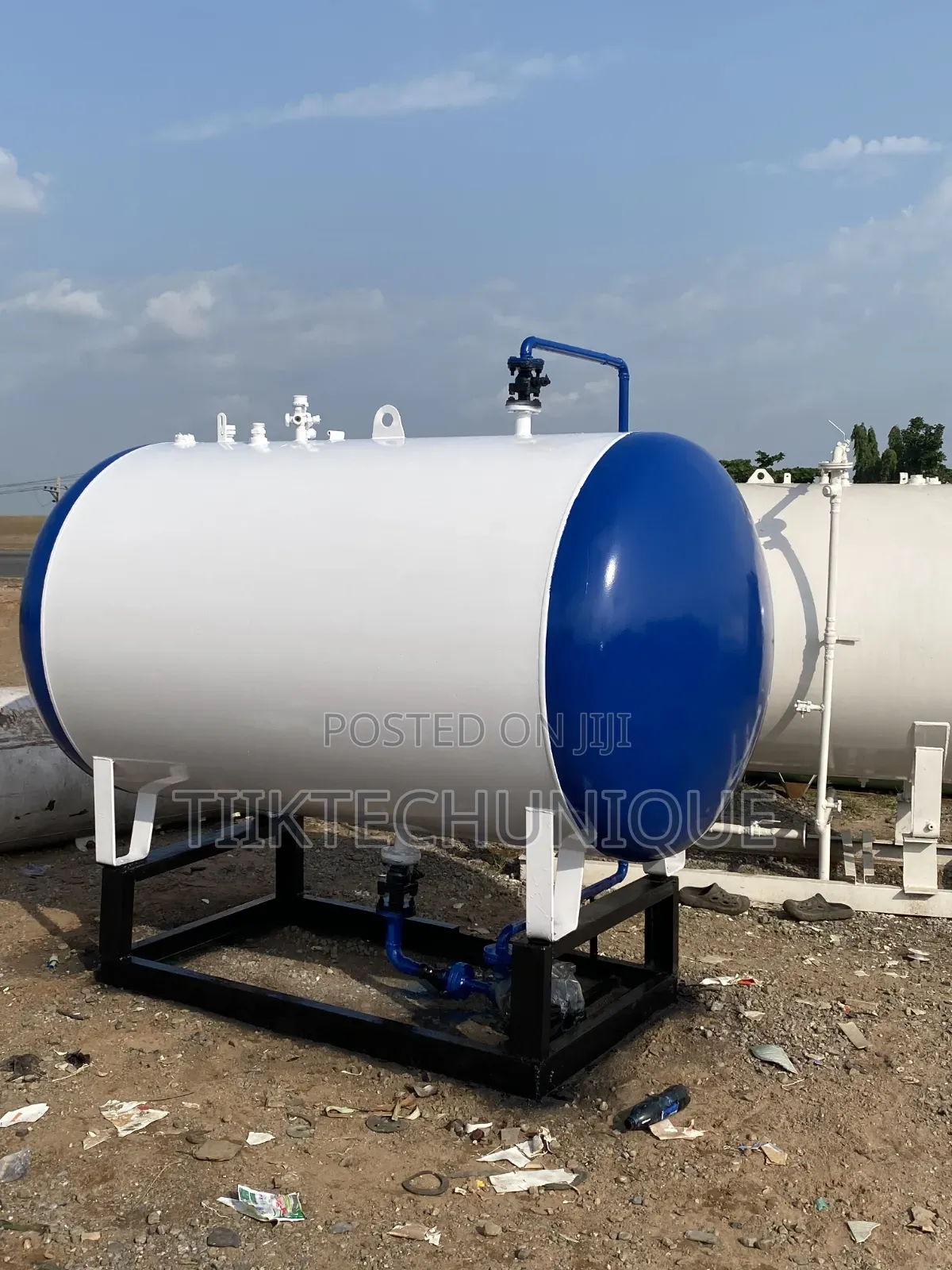 1.5tons Gas Tank and Dispenser