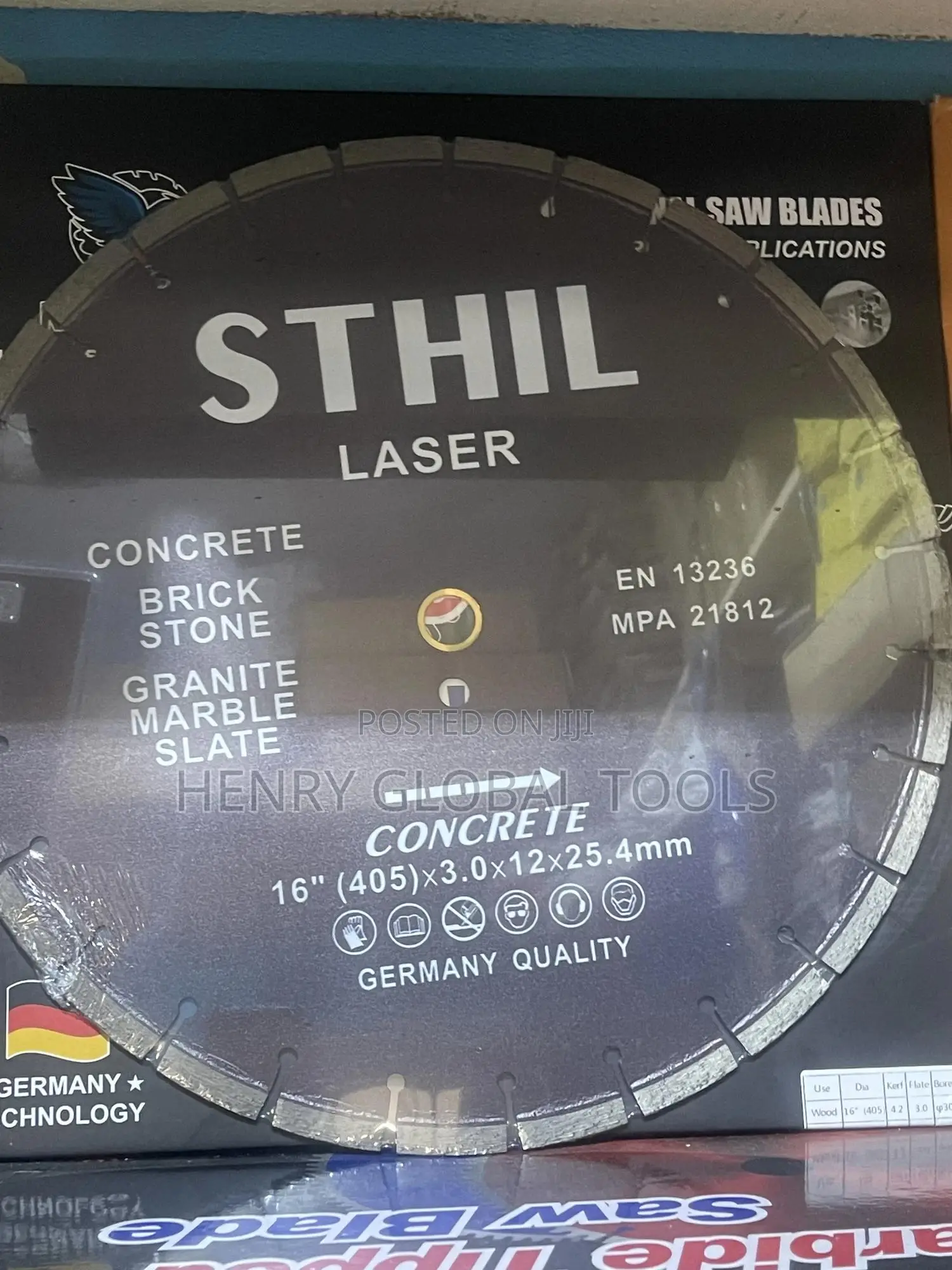16” 400mm Sthil Heavy Duty Concrete Cutting Disc