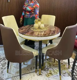 Very Good Quality Marble Dining Table by 4chair