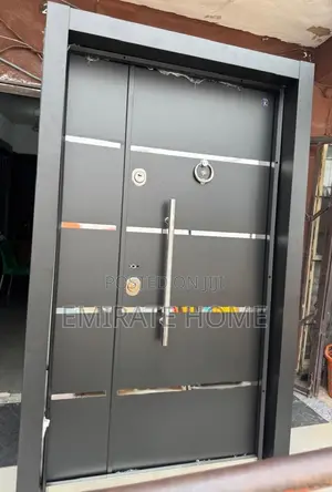 Special Steel Entrance Isreal Double Leaf Security Door