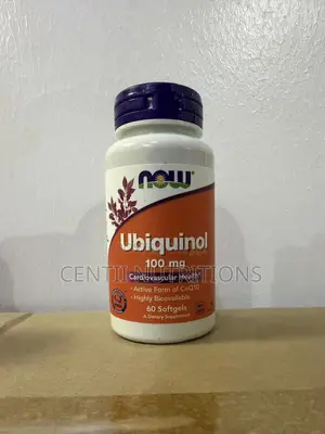 Now Ubiquinol 100mg 60 Softgels