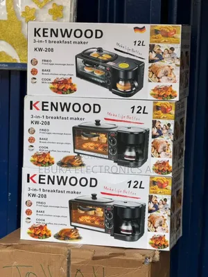 3 in 1 Kenwood Breakfast Maker Available Now