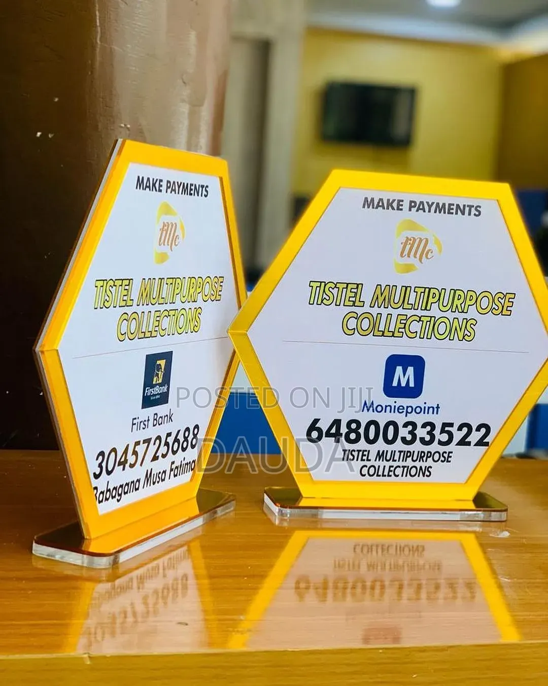 Account Number Tag