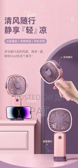 Portable Mini Rechargeable Fan in Ojodu