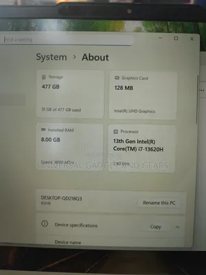 Laptop Lenovo IdeaPad 5 Slim 13th Gen i7 8GB Intel Core i7 SSD 512GB